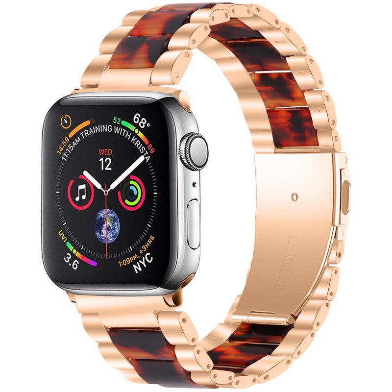 AMEXI Metallarmband kompatibel mit Apple Watch