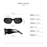 Womens sunglasses with acatate